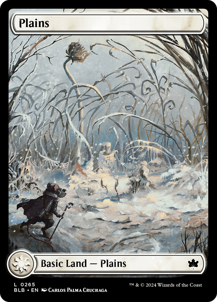 Plains (BLB-265) - Bloomburrow Foil - Premium MTG Single from Wizards of the Coast - Just $0.94! Shop now at Game Crave Tournament Store