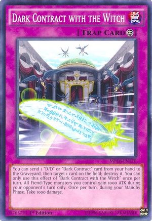 Dark Contract with the Witch (MP16-EN170) - 2016 Mega-Tins Mega Pack Unlimited - Premium Yugioh Single from Konami - Just $0.08! Shop now at Game Crave Tournament Store