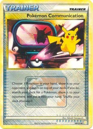 Pokemon Communication - 98/129 (League Promo) 98 - League & Championship Cards Reverse Holofoil