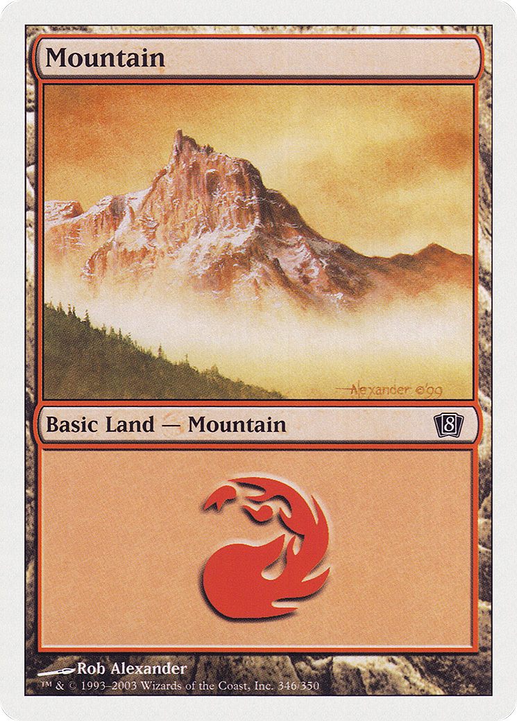 Mountain (8ED-346) - 8th Edition