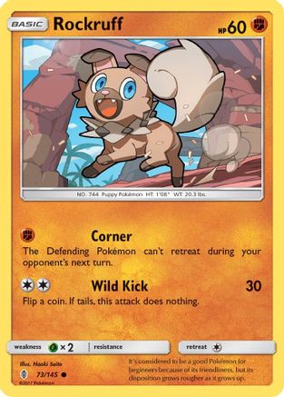 Rockruff 73/145 - Guardians Rising