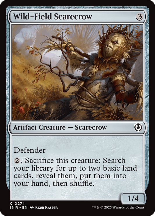 Wild-Field Scarecrow (-274) - Innistrad Remastered Foil - Premium MTG Single from Wizards of the Coast - Just $0.26! Shop now at Game Crave Tournament Store