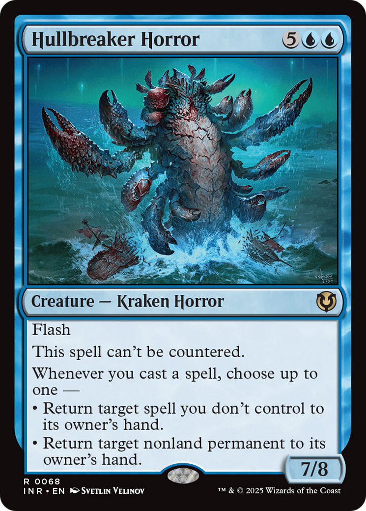 Hullbreaker Horror (-068) - Innistrad Remastered Foil - Premium MTG Single from Wizards of the Coast - Just $2.10! Shop now at Game Crave Tournament Store