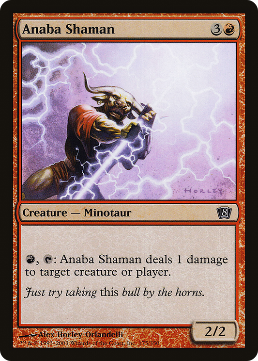 Anaba Shaman (8ED-175★) - 8th Edition Foil