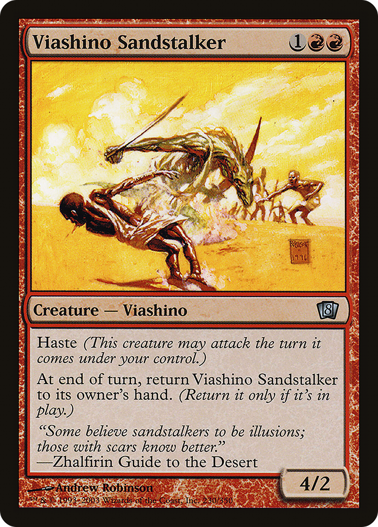 Viashino Sandstalker (8ED-230★) - 8th Edition Foil