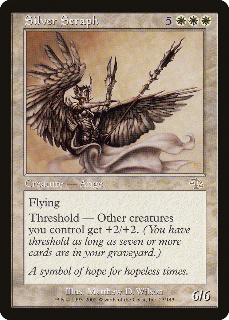 Silver Seraph (JUD-023) - Judgment - Premium MTG Single from Wizards of the Coast - Just $0.78! Shop now at Game Crave Tournament Store