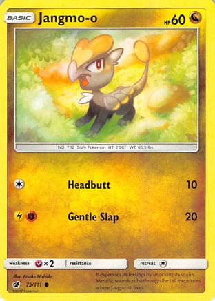 Jangmo-o 75/111 - Crimson Invasion Reverse Holofoil