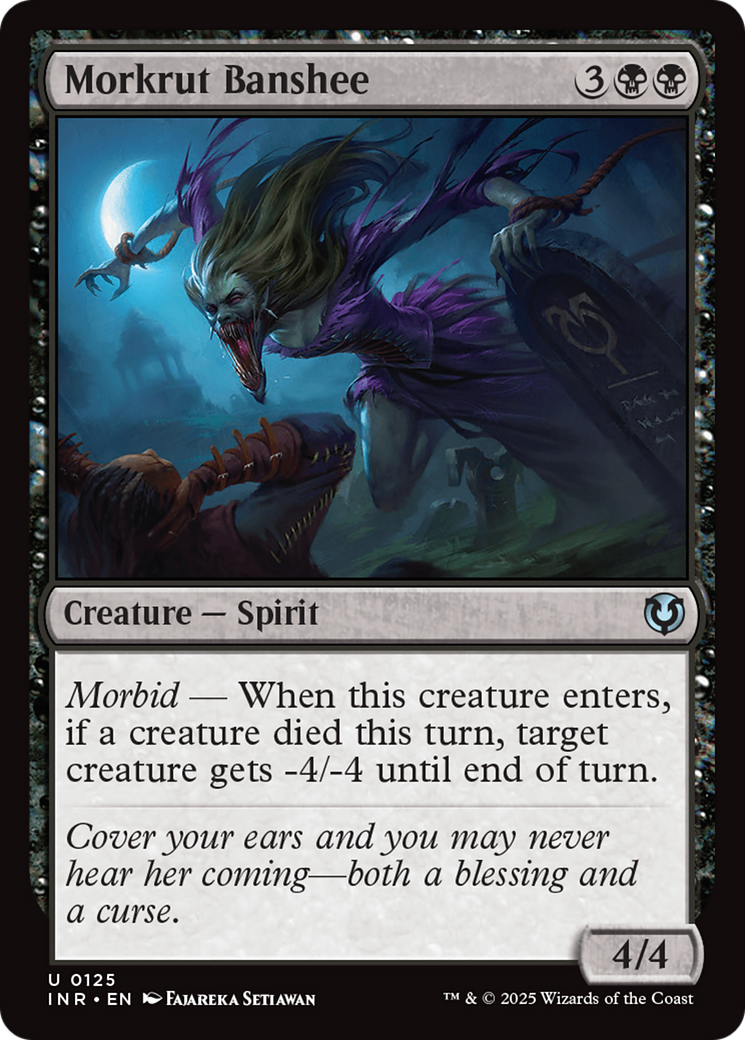 Morkrut Banshee (-125) - Innistrad Remastered Foil - Premium MTG Single from Wizards of the Coast - Just $0.26! Shop now at Game Crave Tournament Store
