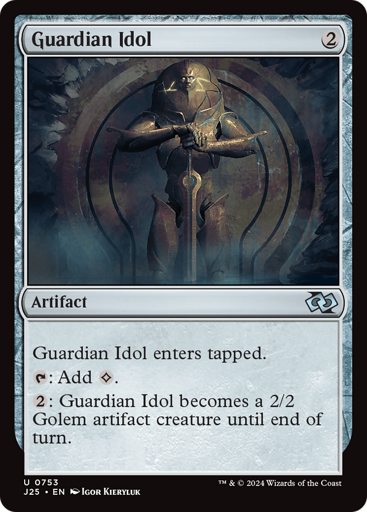 Guardian Idol (J25-753) - Foundations Jumpstart - Premium MTG Single from Wizards of the Coast - Just $0.25! Shop now at Game Crave Tournament Store
