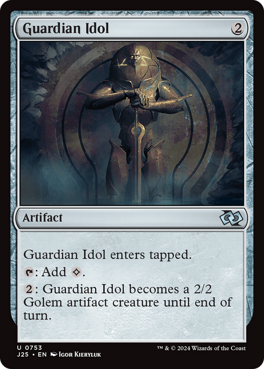 Guardian Idol (J25-753) - Foundations Jumpstart - Premium MTG Single from Wizards of the Coast - Just $0.25! Shop now at Game Crave Tournament Store