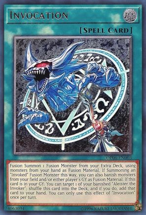 Invocation (OP06-EN003) - OTS Tournament Pack 6 Unlimited - Premium Yugioh Single from Konami - Just $32.83! Shop now at Game Crave Tournament Store
