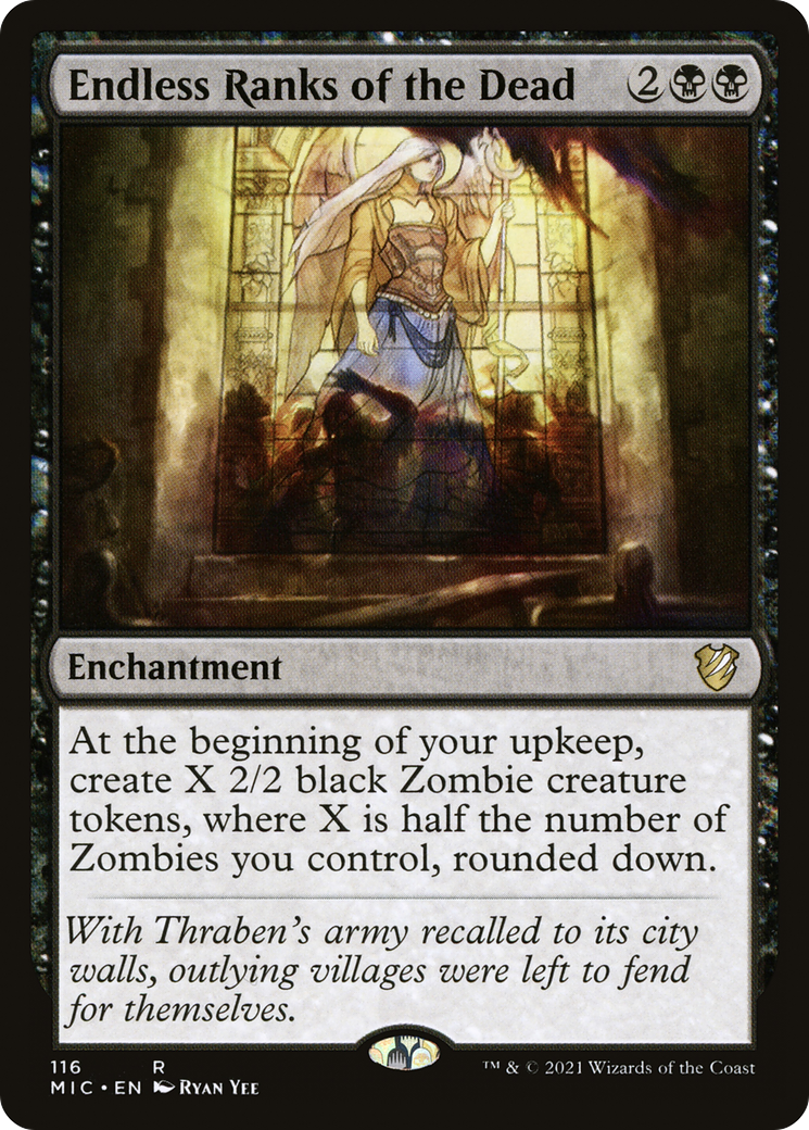 Endless Ranks of the Dead (MIC-116) - Midnight Hunt Commander - Premium MTG Single from Wizards of the Coast - Just $3.90! Shop now at Game Crave Tournament Store