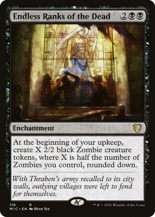 Endless Ranks of the Dead (MIC-116) - Midnight Hunt Commander - Premium MTG Single from Wizards of the Coast - Just $3.90! Shop now at Game Crave Tournament Store