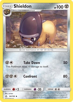 Shieldon 84/156 - Ultra Prism Reverse Holofoil