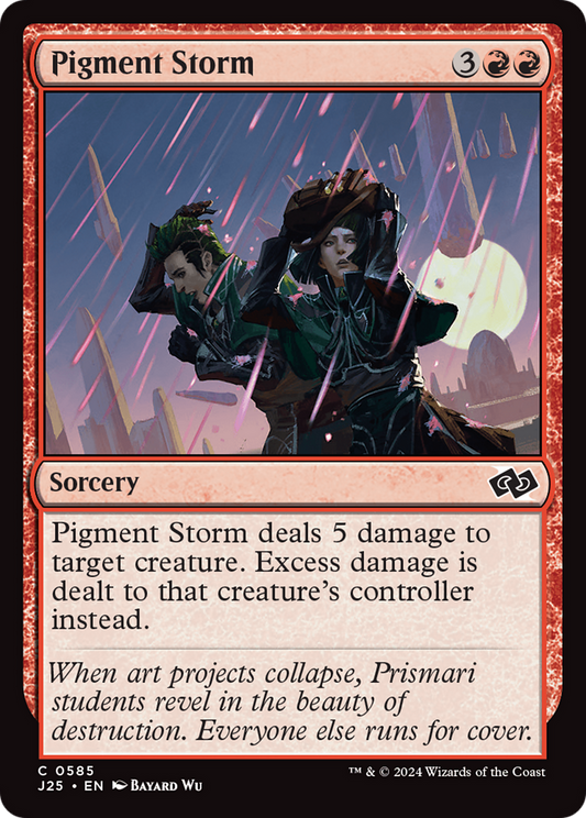 Pigment Storm (J25-585) - Foundations Jumpstart - Premium MTG Single from Wizards of the Coast - Just $0.25! Shop now at Game Crave Tournament Store