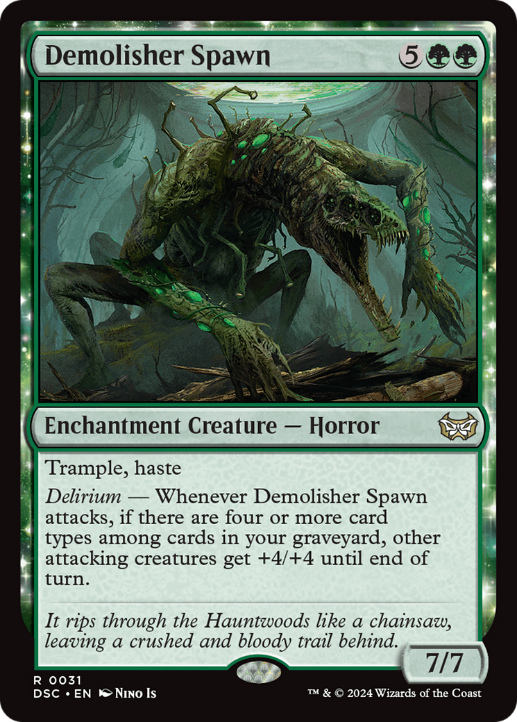 Demolisher Spawn (DSC-031) - Duskmourn: House of Horror Commander - Premium MTG Single from Wizards of the Coast - Just $0.26! Shop now at Game Crave Tournament Store