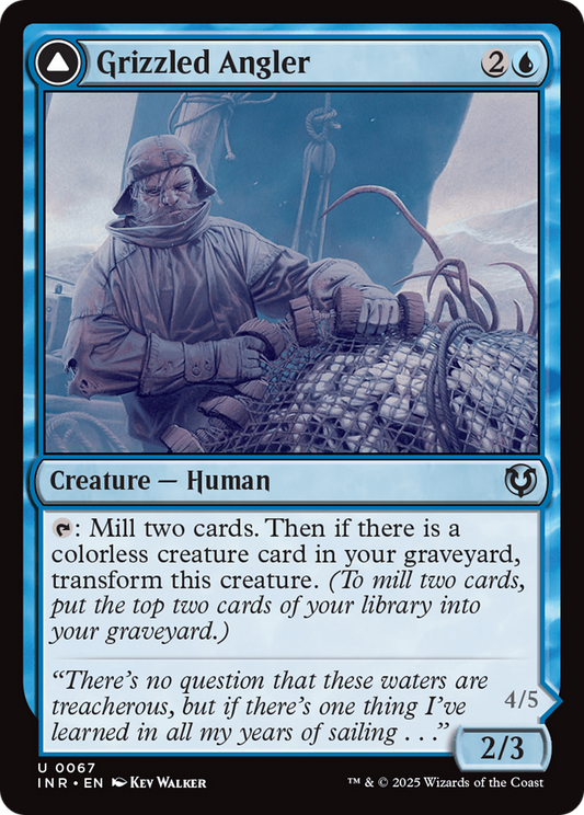 Grizzled Angler (-067) - Innistrad Remastered Foil - Premium MTG Single from Wizards of the Coast - Just $0.25! Shop now at Game Crave Tournament Store
