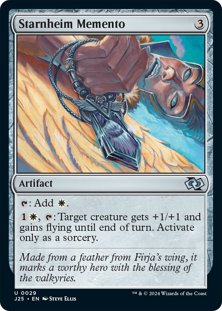 Starnheim Memento (J25-029) - Foundations Jumpstart - Premium MTG Single from Wizards of the Coast - Just $0.25! Shop now at Game Crave Tournament Store