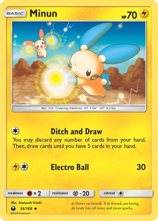 Minun 54/168 - Celestial Storm