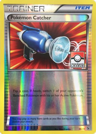 Pokemon Catcher - 36/39 (Pokemon League) 36 - League & Championship Cards Reverse Holofoil