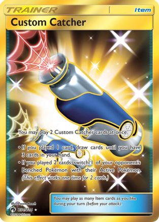 Custom Catcher 231/214 - Lost Thunder Holofoil