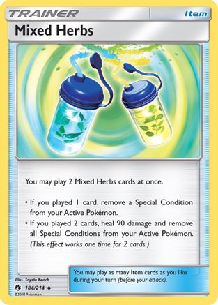 Mixed Herbs 184/214 - Lost Thunder