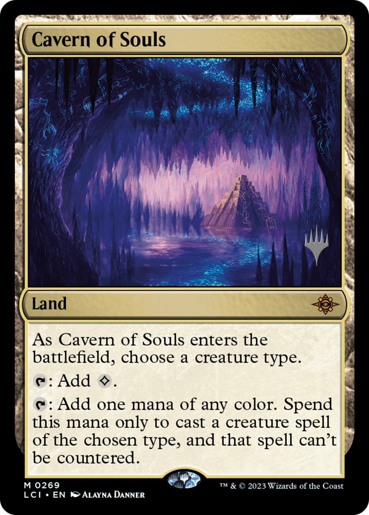 Cavern of Souls (PLCI-269P) - The Lost Caverns of Ixalan Promos Foil - Premium MTG Single from Wizards of the Coast - Just $33.22! Shop now at Game Crave Tournament Store