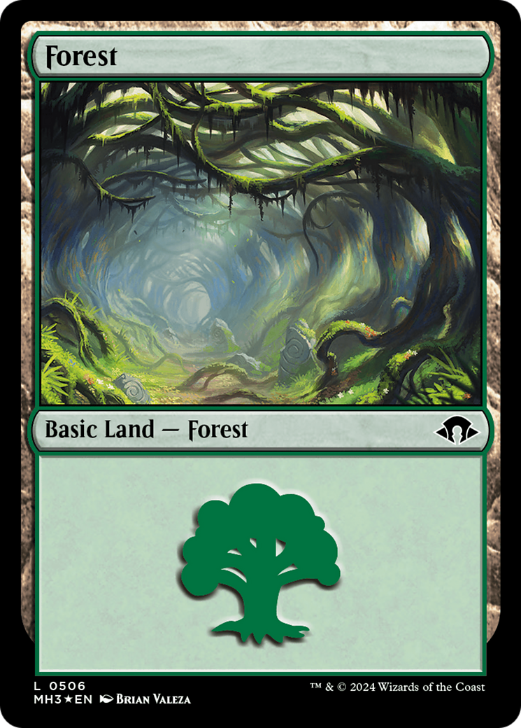 Forest (MH3-506) - Modern Horizons 3 Foil - Premium MTG Single from Wizards of the Coast - Just $0.25! Shop now at Game Crave Tournament Store