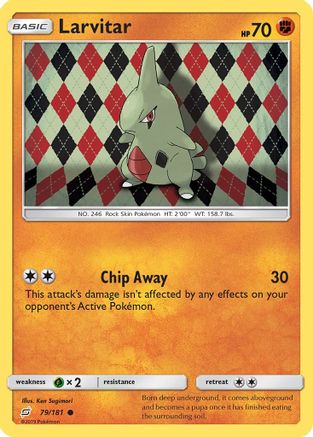 Larvitar 79/181 - Team Up Reverse Holofoil