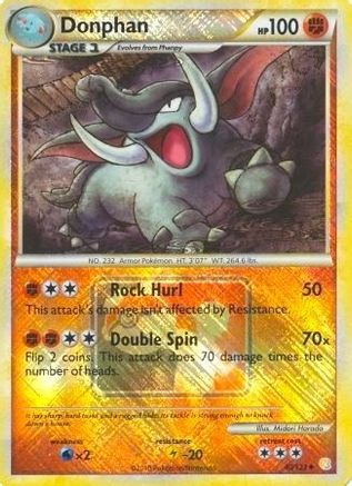 Donphan - 40/123 (League Promo) 40 - League & Championship Cards Reverse Holofoil