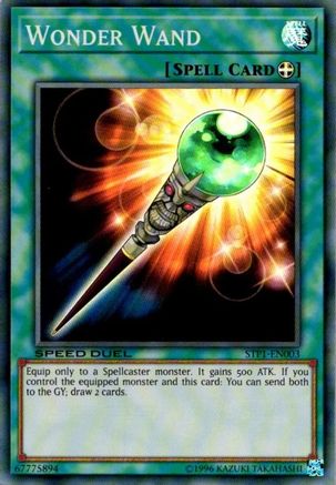 Wonder Wand (STP1-EN003) - Speed Duel: Tournament Pack 1 Unlimited - Premium Yugioh Single from Konami - Just $0.33! Shop now at Game Crave Tournament Store