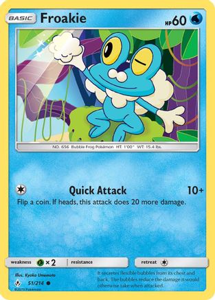 Froakie 51/214 - Unbroken Bonds Reverse Holofoil