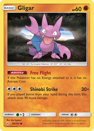 Gligar 98/214 - Unbroken Bonds