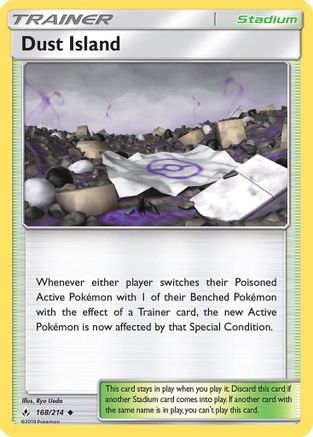 Dust Island 168/214 - Unbroken Bonds Reverse Holofoil
