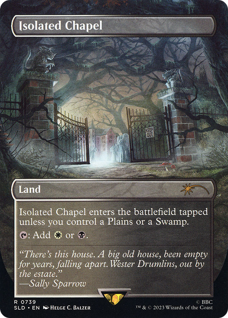 Isolated Chapel (SLD-739) - Secret Lair Drop - Premium MTG Single from Wizards of the Coast - Just $21.90! Shop now at Game Crave Tournament Store