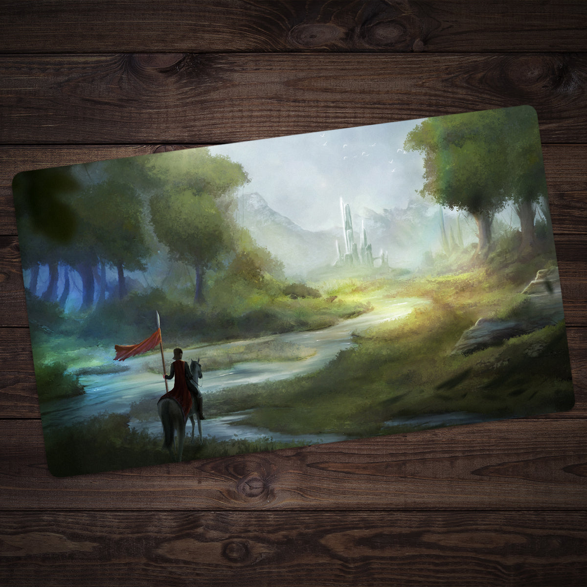 The Light Castle Playmat - Premium Playmat from Inked Gaming - Just $34.99! Shop now at Game Crave Tournament Store