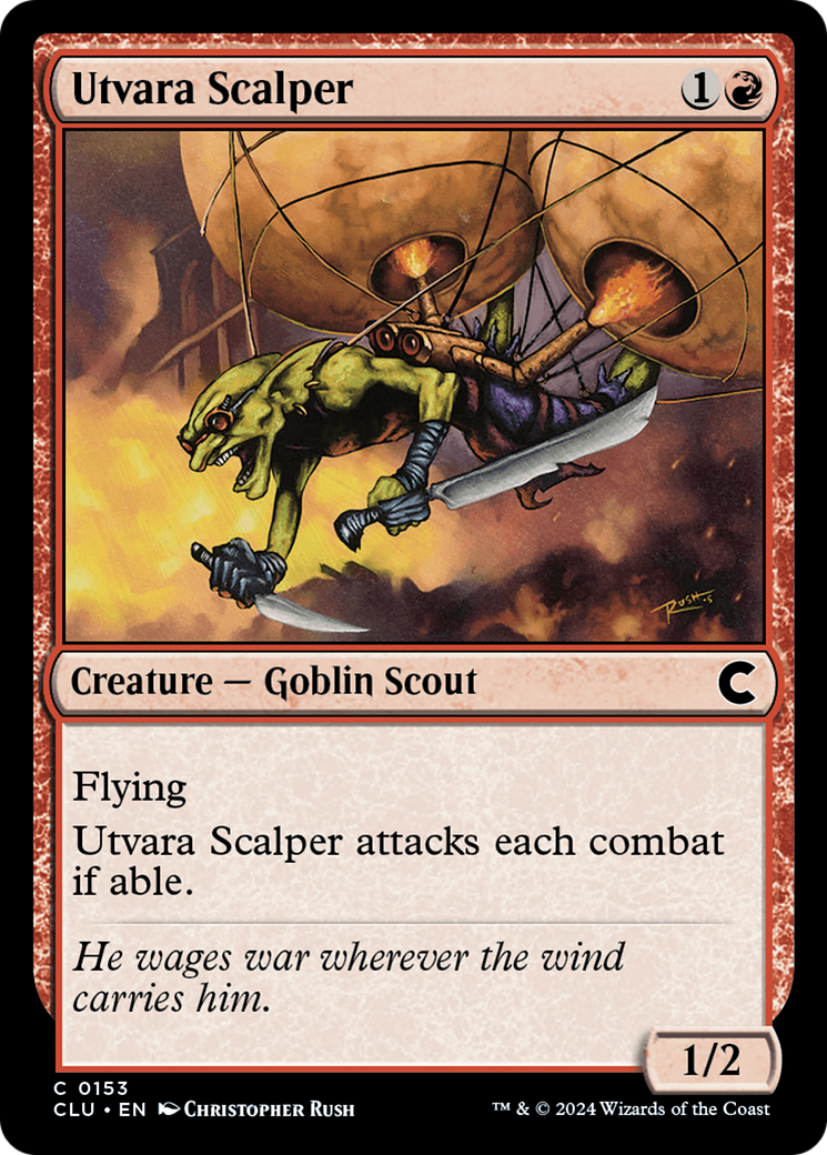 Utvara Scalper (CLU-153) - Ravnica: Clue Edition - Premium MTG Single from Wizards of the Coast - Just $0.25! Shop now at Game Crave Tournament Store