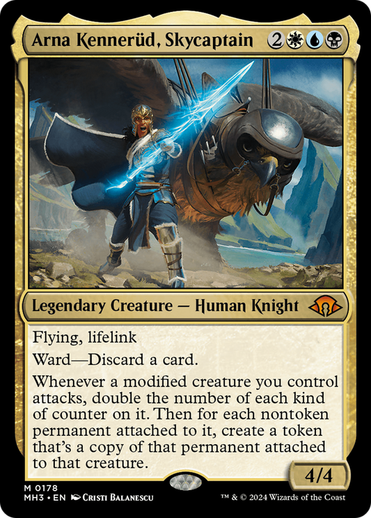 Arna Kennerüd, Skycaptain (MH3-178) - Modern Horizons 3 - Premium MTG Single from Wizards of the Coast - Just $0.25! Shop now at Game Crave Tournament Store