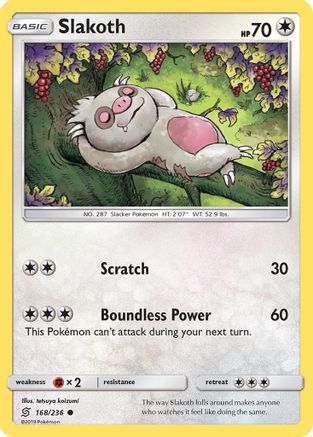 Slakoth 168/236 - Unified Minds Reverse Holofoil
