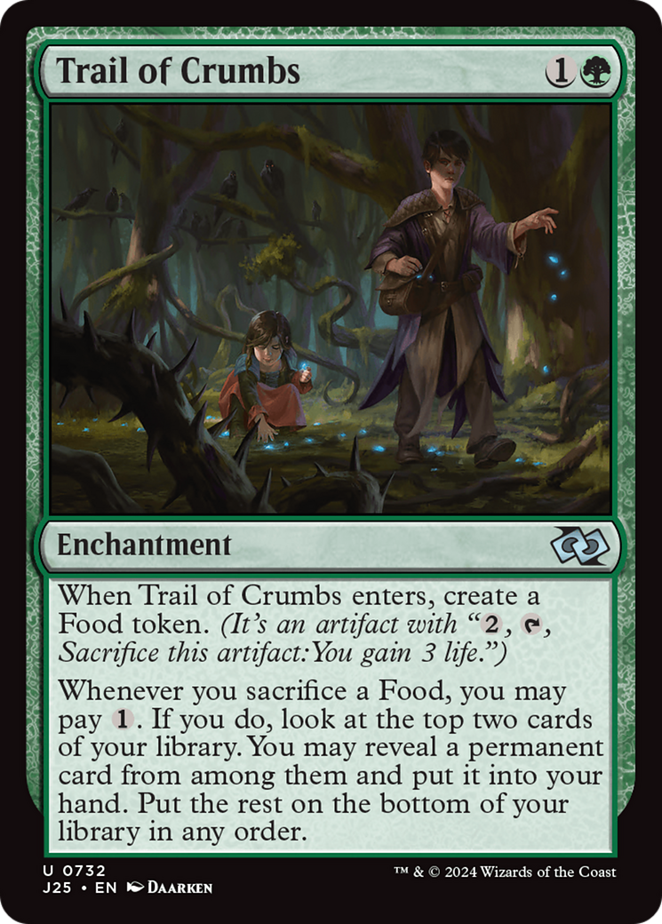Trail of Crumbs (J25-732) - Foundations Jumpstart - Premium MTG Single from Wizards of the Coast - Just $0.29! Shop now at Game Crave Tournament Store