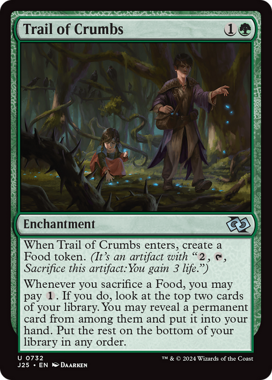 Trail of Crumbs (J25-732) - Foundations Jumpstart - Premium MTG Single from Wizards of the Coast - Just $0.29! Shop now at Game Crave Tournament Store