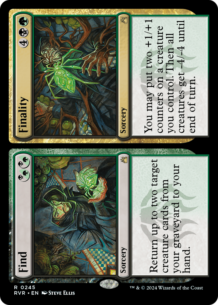 Find // Finality (RVR-245) - Ravnica Remastered Foil - Premium MTG Single from Wizards of the Coast - Just $0.26! Shop now at Game Crave Tournament Store