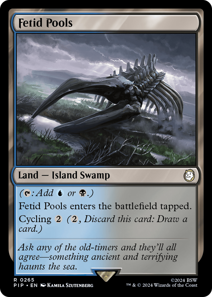 Fetid Pools (PIP-265) - Fallout Foil - Premium MTG Single from Wizards of the Coast - Just $0.45! Shop now at Game Crave Tournament Store