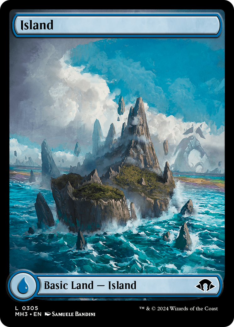 Island (MH3-305) - Modern Horizons 3 Foil - Premium MTG Single from Wizards of the Coast - Just $0.25! Shop now at Game Crave Tournament Store