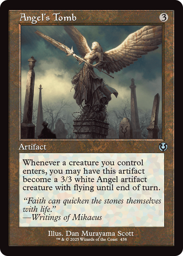 Angel's Tomb (Retro Frame) (-253) - Innistrad Remastered - Premium MTG Single from Wizards of the Coast - Just $0.25! Shop now at Game Crave Tournament Store
