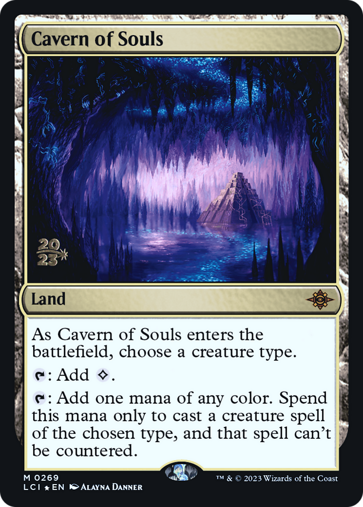 Cavern of Souls (PLCI-269S) - The Lost Caverns of Ixalan Promos Foil - Premium MTG Single from Wizards of the Coast - Just $33.67! Shop now at Game Crave Tournament Store