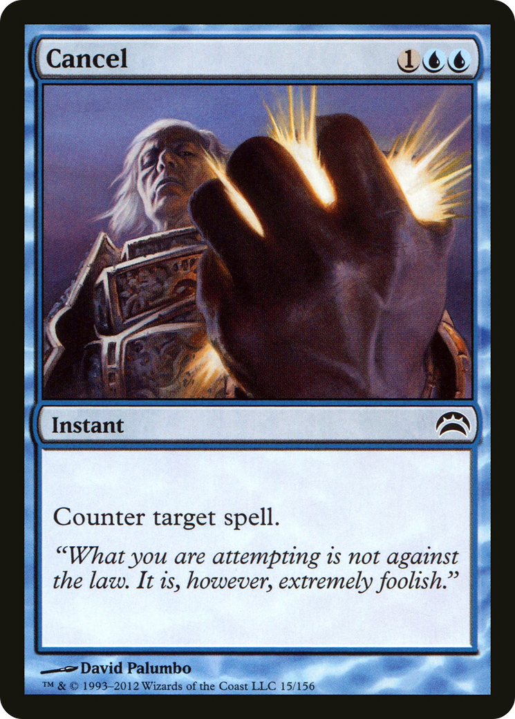 Cancel (PC2-015) - Planechase 2012 - Premium MTG Single from Wizards of the Coast - Just $0.34! Shop now at Game Crave Tournament Store