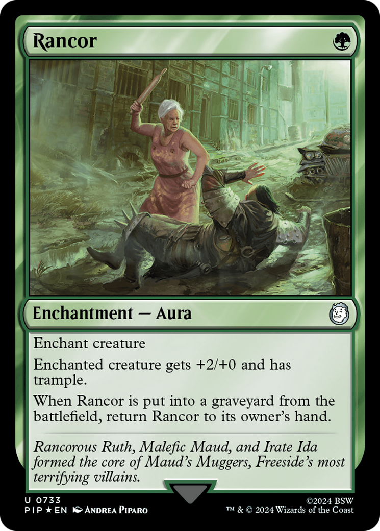 Rancor (PIP-733) - Fallout - Premium MTG Single from Wizards of the Coast - Just $6.21! Shop now at Game Crave Tournament Store