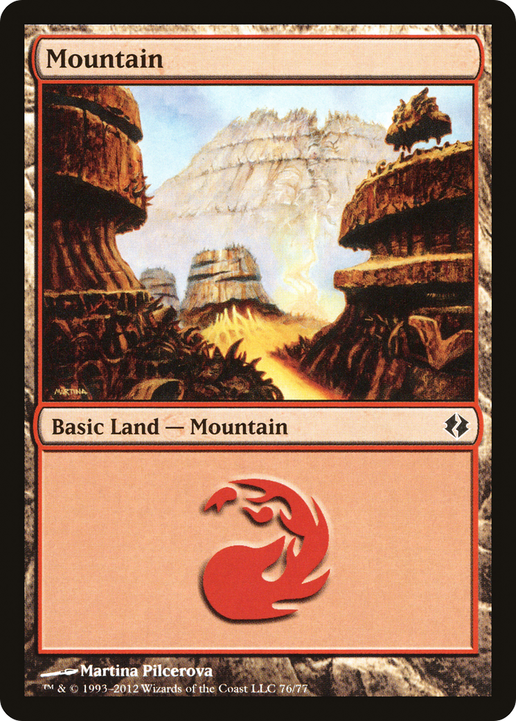 Mountain (DDI-076) - Duel Decks: Venser vs. Koth - Premium MTG Single from Wizards of the Coast - Just $0.25! Shop now at Game Crave Tournament Store