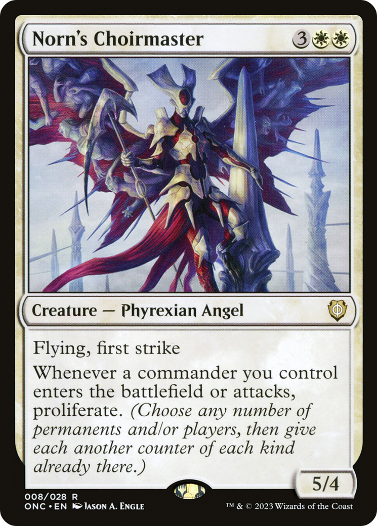 Norn's Choirmaster (ONC-008) - Phyrexia: All Will Be One Commander - Premium MTG Single from Wizards of the Coast - Just $5.10! Shop now at Game Crave Tournament Store